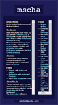 Mobile Screenshot of mscha.net
