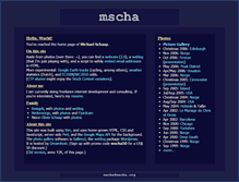 Tablet Screenshot of mscha.net